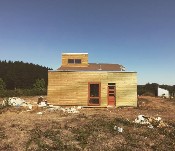 Vivienda en madera diseñada por Sustenta Arquitectos en la Araucanía